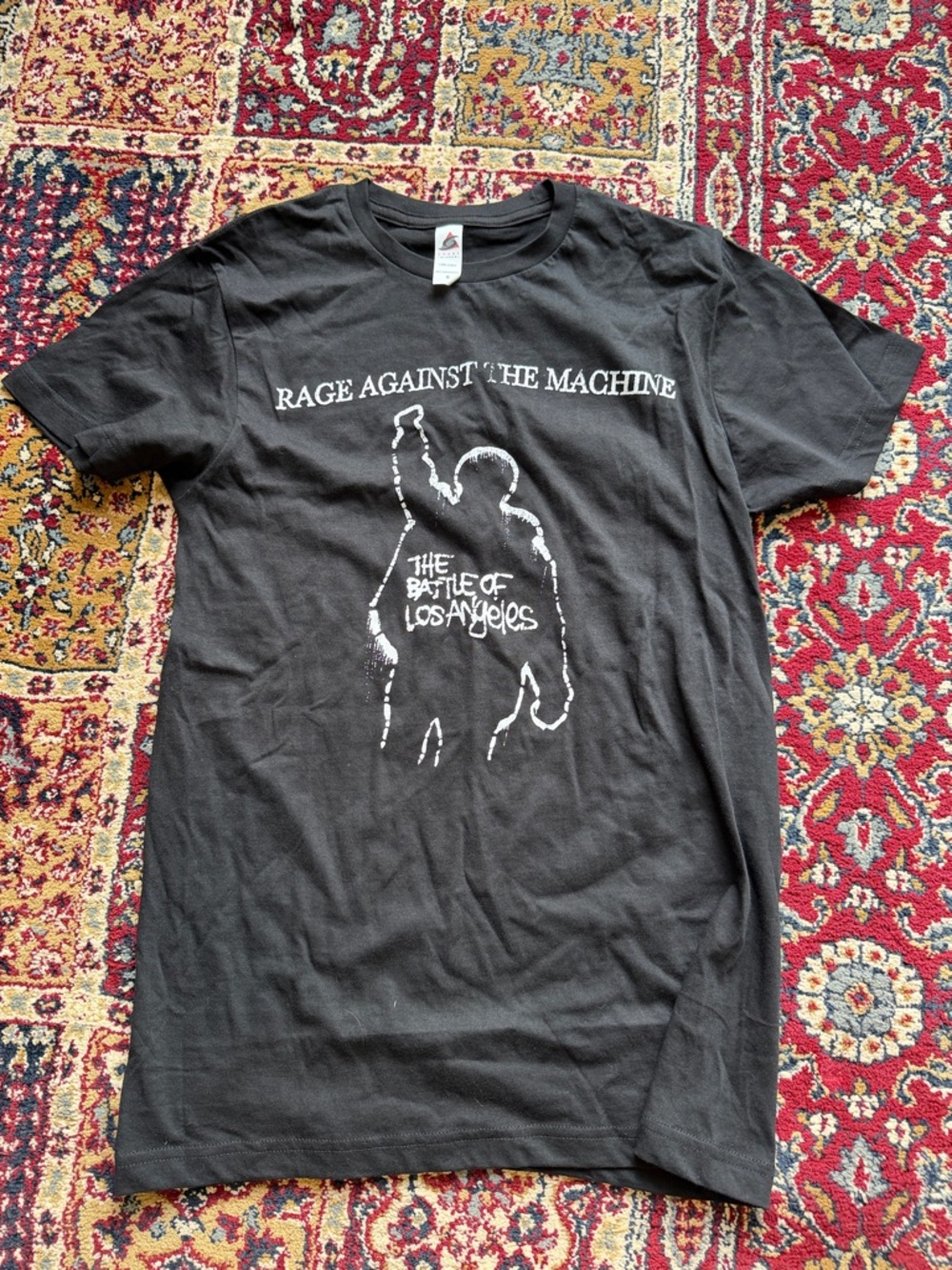 Rage Against The Machine Black Graphic Band Tee , Size S